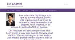 Desktop Screenshot of lynsharratt.com